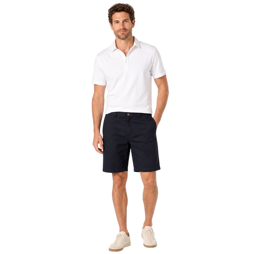 Tommy Bahama Men Black Boracay Chino Shorts Size 35 Casual Tropical Summer